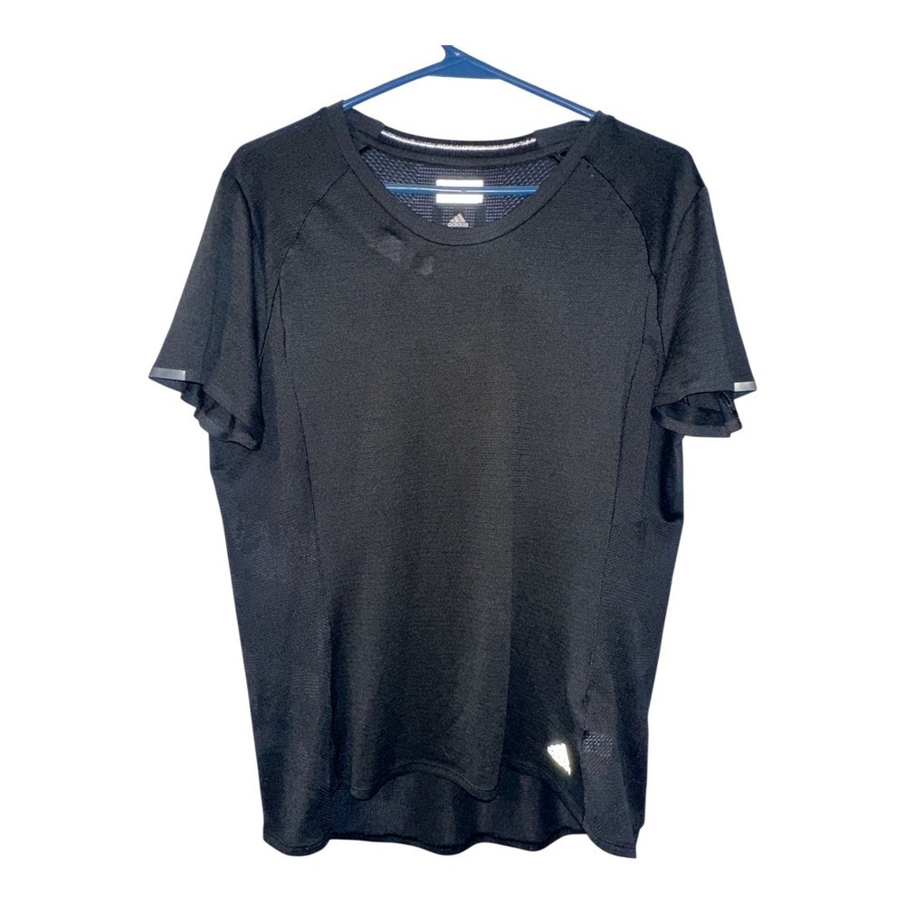 Adidas Womens Climacool Black Running Aktiv Against Cancer Tee, Large